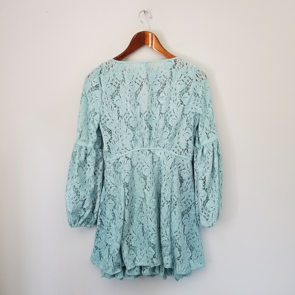 NWT Free People Ruby Mini Lace Dress - Picture 2 of 8